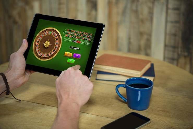 Antarmuka aplikasi mobile logam189 menampilkan menu meja live-dealer dan pasar taruhan sepak bola